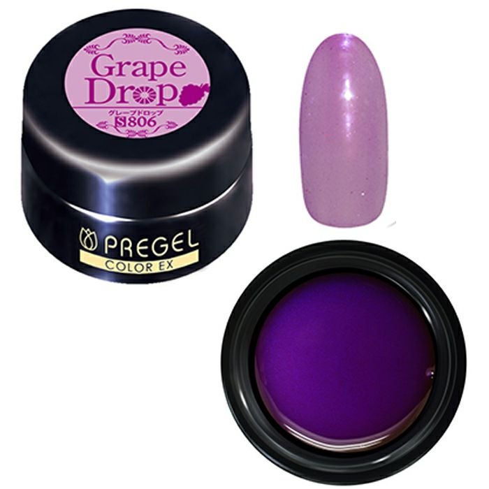 プリジェル カラーEX／グレープドロップ／3g | ジェルネイル