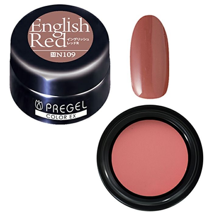 プリジェル カラーEX／イングリッシュレッドR／3g | ジェルネイル