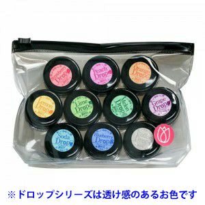 プリジェル スーパーカラーEX 10色セット／ドロップシリーズ