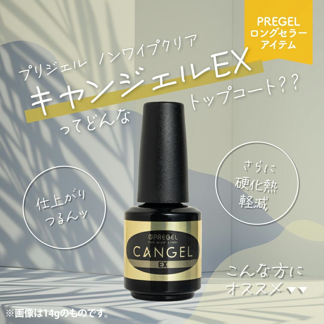 プリジェル ノンワイプクリアキャンジェルEX／14g | ジェルネイル