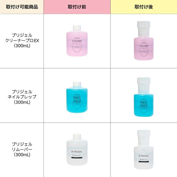 プリアンファ ツイストロック ディスペンサー | ジェルネイルショップ