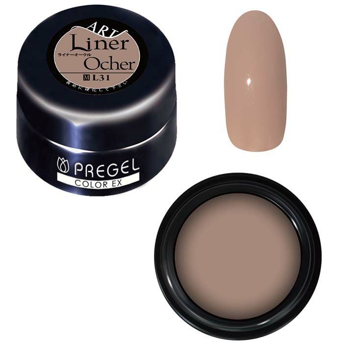 プリジェル カラーEX／ライナーオークル／3g | ジェルネイル