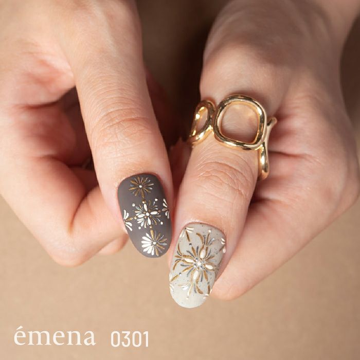 エメナ　メタリックジェル0301
