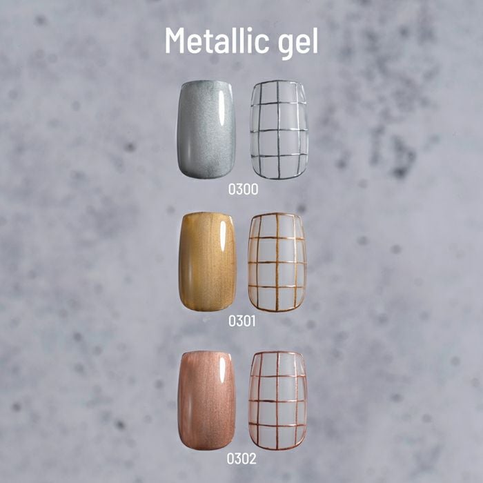 エメナ メタリックジェル３色セット