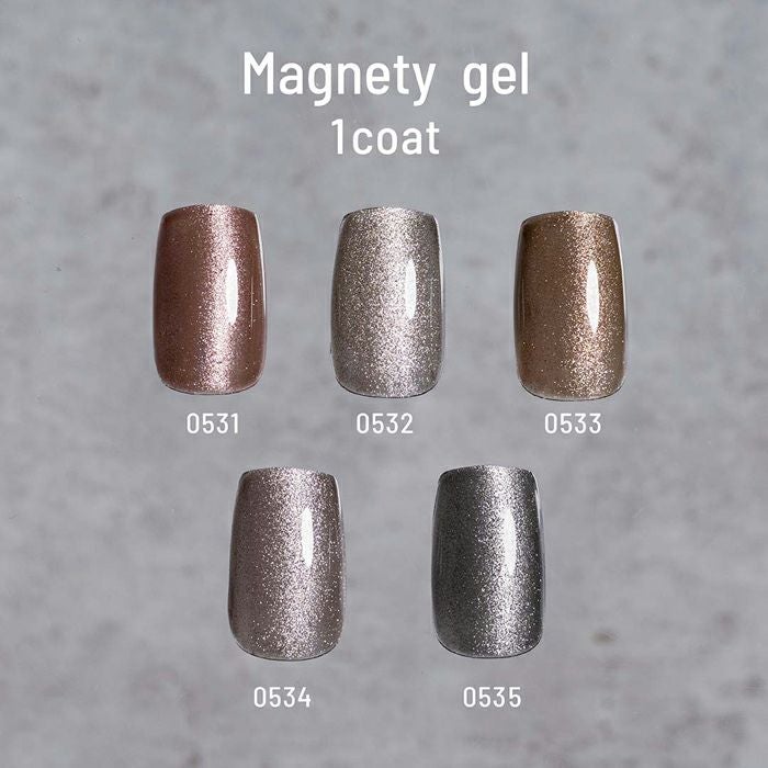 エメナ マグネティジェル５色セット０５３１～０５３５