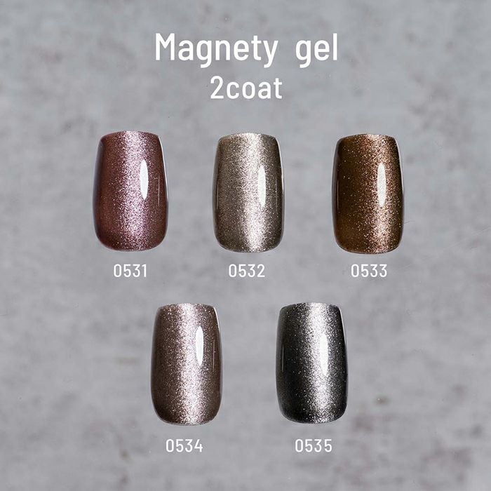 エメナ マグネティジェル５色セット０５３１～０５３５