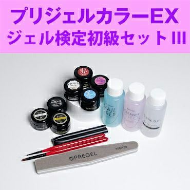 プリジェルミューズ ジェル検定初級セットⅡ | ジェルネイルショップ 