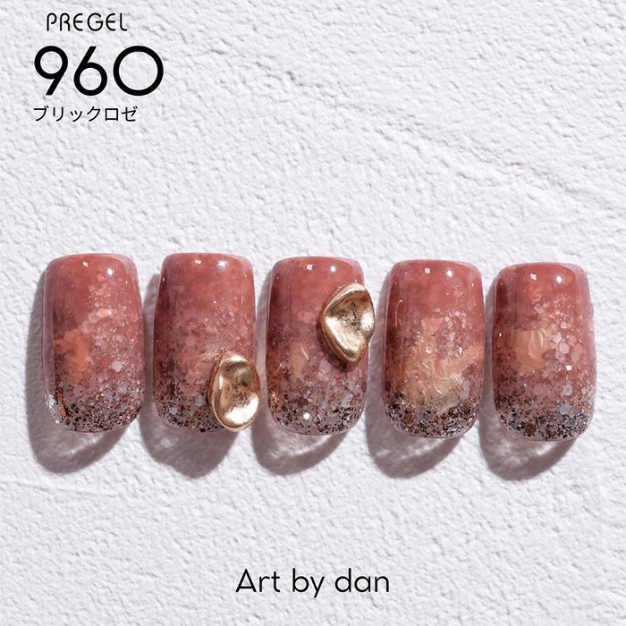 プリジェル カラーEX／ブリックロゼ／3g | ジェルネイルショップ