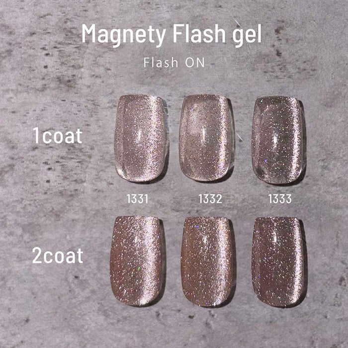 エメナ　マグネティフラッシュジェル３色セット１３３１～１３３３