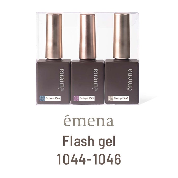 ジェルネイルセット　cleto emena マイビー　enoi リッカ　ヘニュム エメナ フラッシュジェル3色セット1044～1046 | ジェルネイル